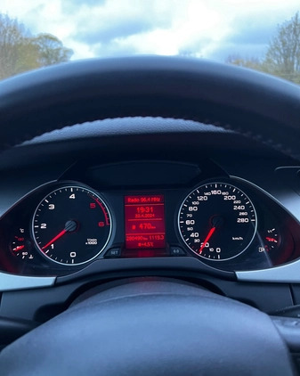 Audi A4 cena 26000 przebieg: 281000, rok produkcji 2008 z Piotrków Trybunalski małe 154